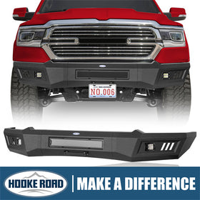 2019-2023 Ram 1500 Aftermarket Front Full-Width Bumper 4x4 Parts - Hooke Road b6031 1