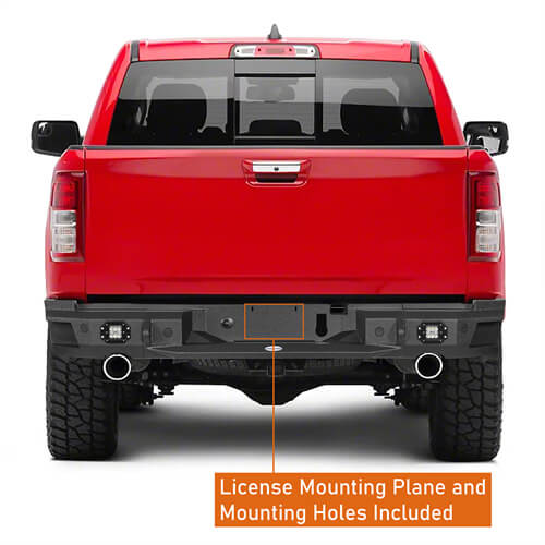 2019-2023 Ram 1500 Offroad Aftermarket Rear Bumper 4x4 Parts- HookeRoad b6034 10