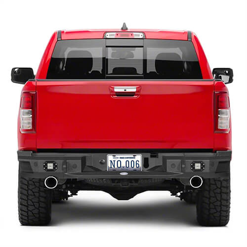 2019-2023 Ram 1500 Offroad Aftermarket Rear Bumper 4x4 Parts- HookeRoad b6034 3