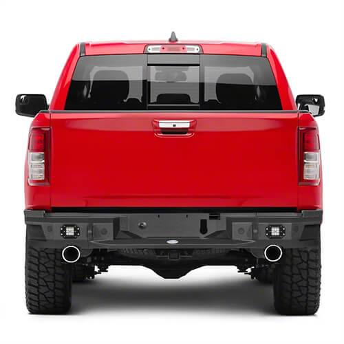 2019-2023 Ram 1500 Offroad Aftermarket Rear Bumper 4x4 Parts- HookeRoad b6034 4