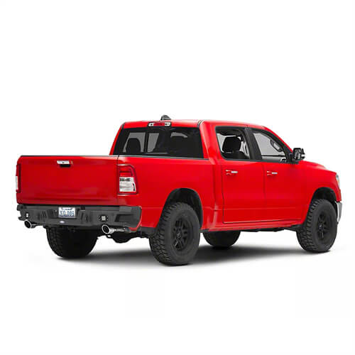 Load image into Gallery viewer, 2019-2023 Ram Offroad Aftermarket Rear Bumper w/LED Spotlights - Hooke Road b6033 6
