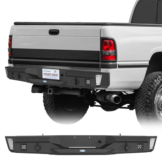94-01 Ram 1500 & 94-02 Ram 2500 3500 Rear Bumper Hooke Road b6444 1