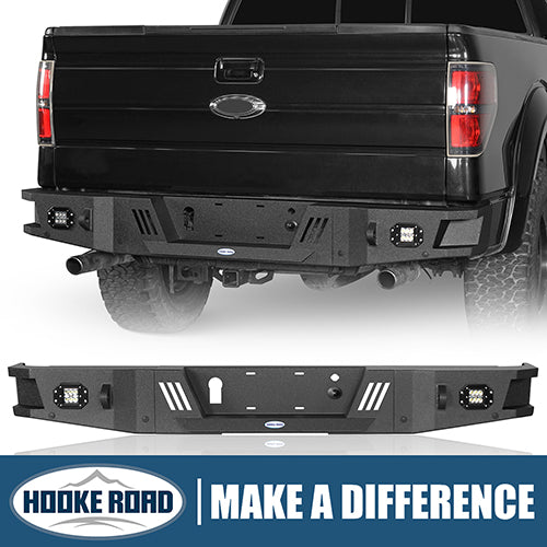 Load image into Gallery viewer, HookeRoad Ford F-150 Rear Bumper for 2006-2014 Ford F-150 HE.8204 1
