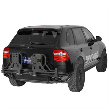 08-10 Porsche Cayenne 957 Overland Rear Bumper w/ Dual Swing Arms - HR ...