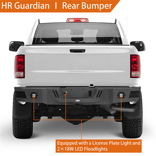 HookeRoad Ram 2500 Rear Bumper for 2010-2018 Ram 2500 b6400 4