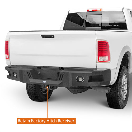 HookeRoad Ram 2500 Rear Bumper for 2010-2018 Ram 2500 b6400 5