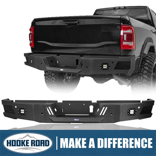 HookeRoad Dodge Ram 2500 Rear Bumper for 2019-2023 Ram 2500 b6304 1