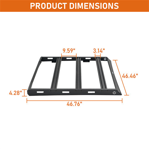 Load image into Gallery viewer, Hooke Road Rear Half Roof Rack for 2010-2023 Lexus GX460 b4606s 6
