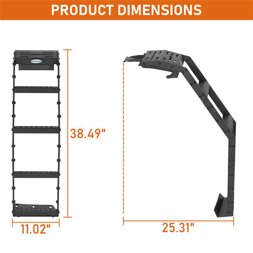 Load image into Gallery viewer, Hooke Road Rear Hatch Ladder Rack for 2014-2018 Subaru Forester b4732s 5
