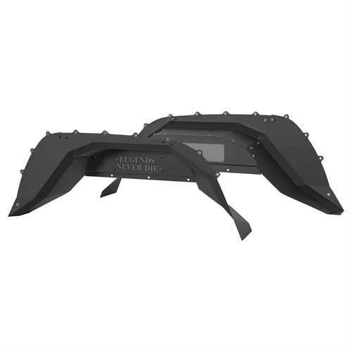 Load image into Gallery viewer, Hooke Road Aluminum Legend Rear Inner Fender Liners for 2020-2025 Jeep Gladiator JT b7027s 3
