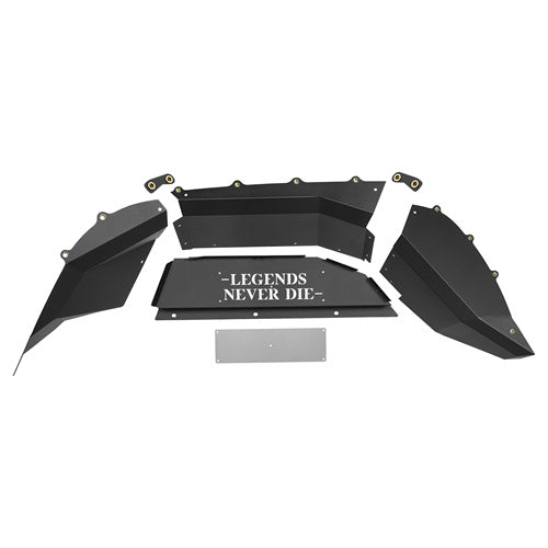 Hooke Road Aluminum Legend Rear Inner Fender Liners for 2020-2025 Jeep Gladiator JT b7027s 5