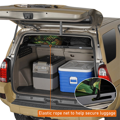 Load image into Gallery viewer, 2003-2009 Toyota 4Runner Interior Rear Molle Panel &amp; Cargo Rack Kit Hooke Road b9851s 6
