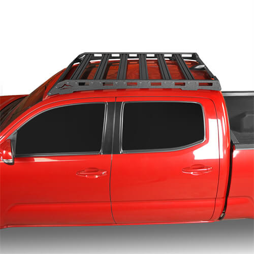 Tacoma Top Roof Rack Luggage Holder For 2005-2023 Toyota Tacoma Double Cab  - Hooke Road – Hooke Road 4x4