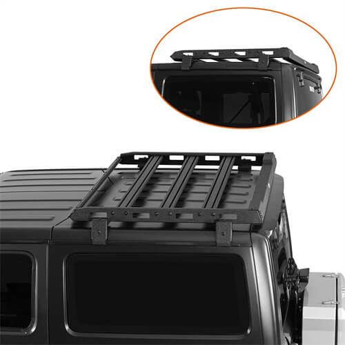 Load image into Gallery viewer, 2018-2024 Jeep Wrangler JL Roof Rack Luggage Rack 4x4 Jeep Parts - Hooke Road b3057s 15
