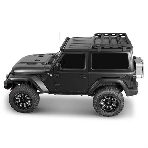 Load image into Gallery viewer, 2018-2024 Jeep Wrangler JL Roof Rack Luggage Rack 4x4 Jeep Parts - Hooke Road b3057s 3
