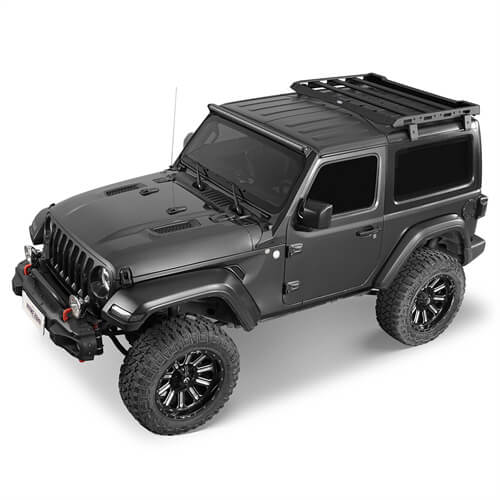 Load image into Gallery viewer, 2018-2024 Jeep Wrangler JL Roof Rack Luggage Rack 4x4 Jeep Parts - Hooke Road b3057s 4
