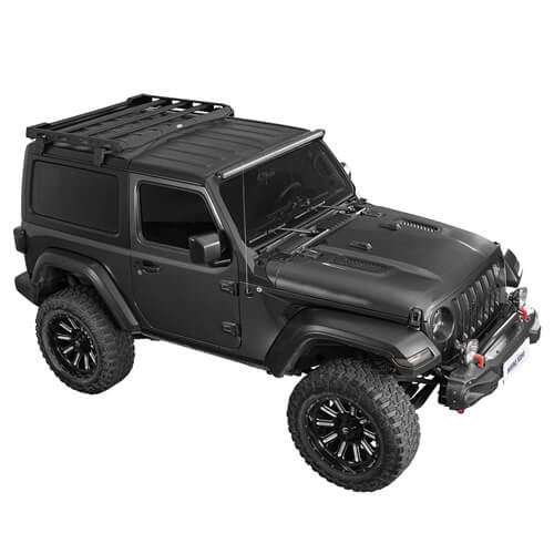 Load image into Gallery viewer, 2018-2024 Jeep Wrangler JL Roof Rack Luggage Rack 4x4 Jeep Parts - Hooke Road b3057s 5
