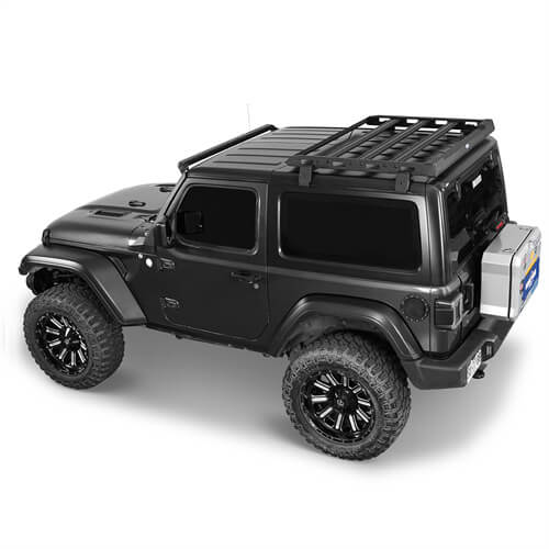 Load image into Gallery viewer, 2018-2024 Jeep Wrangler JL Roof Rack Luggage Rack 4x4 Jeep Parts - Hooke Road b3057s 6
