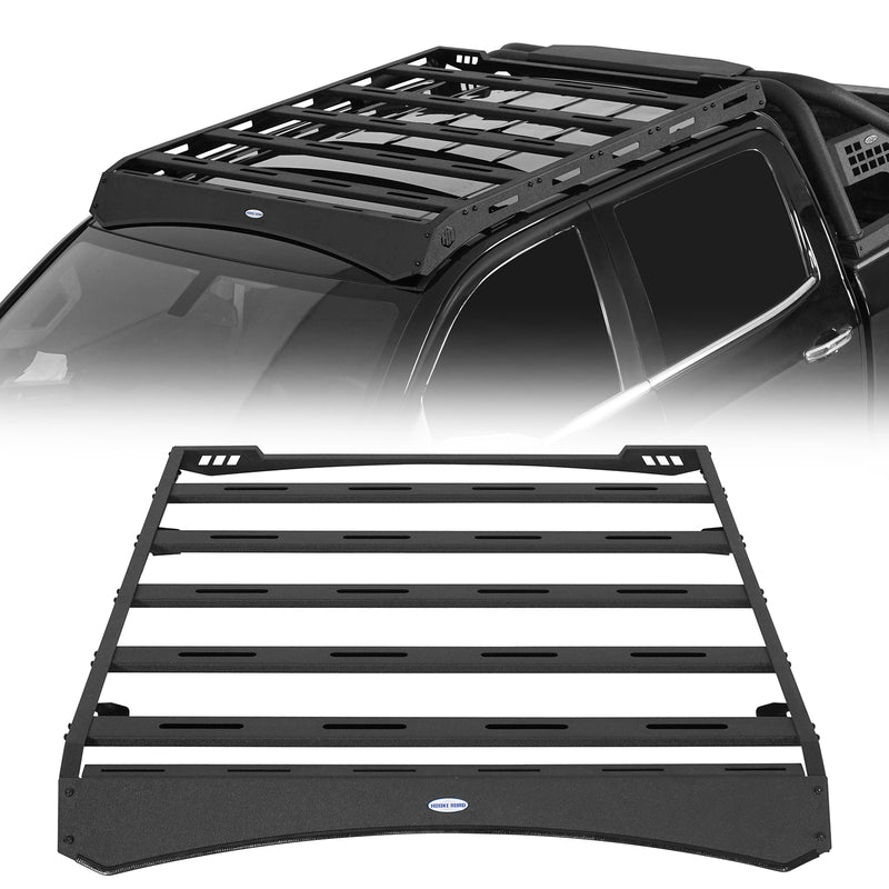 Load image into Gallery viewer, Hooke Road Roof Rack for 2014-2018 GMC Sierra 1500 Crew Cab b9467 1

