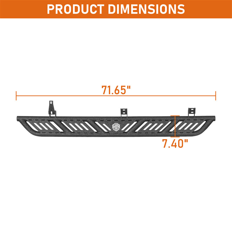 Load image into Gallery viewer, Hooke Road Running Boards w/ Non-slip Pads for 2003-2009 Toyota 4Runner b9863s 6
