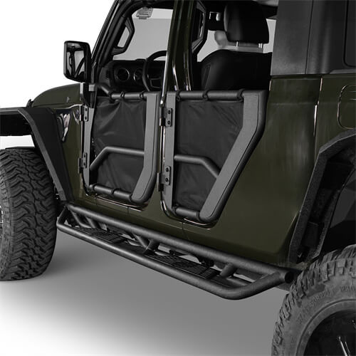 Load image into Gallery viewer, HookeRoad Jeep JT Running Boards Side Steps Nerf Bars for 2020-2023 Jeep Gladiator b7000s 7
