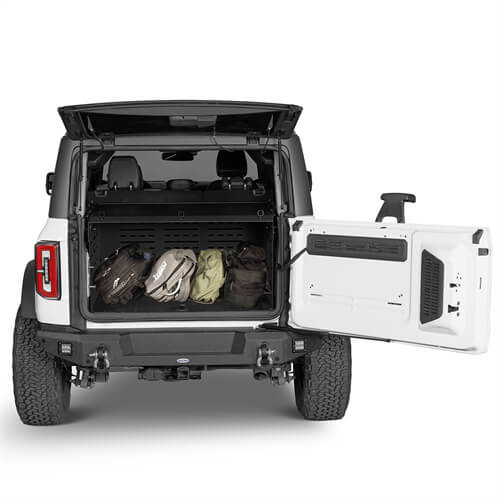 Load image into Gallery viewer, Security Deck Enclosure Trunk Luggage Storage For 21-23 Ford Bronco 4x4 Parts - Hooke Road b8925s 13
