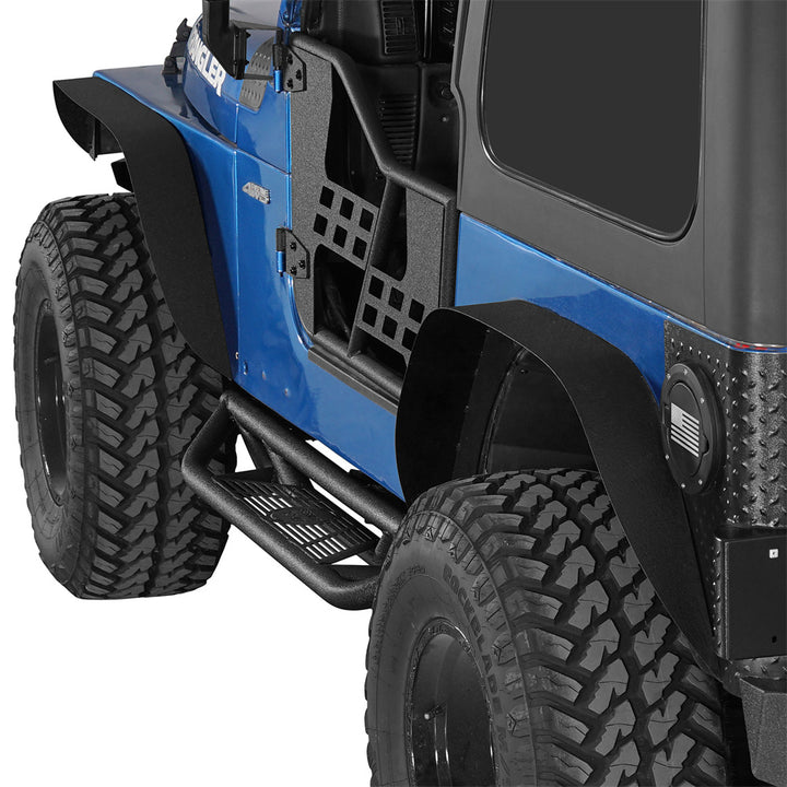 Jeep TJ Side Steps Running Boards – Hooke Road 4x4
