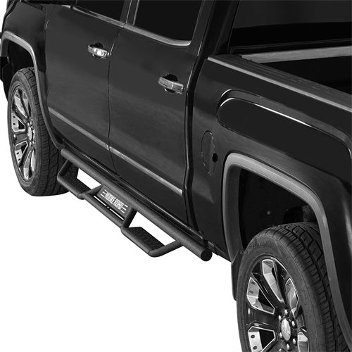 Load image into Gallery viewer, Hooke Road Side Steps for 2007-2019 Chevy Silverado &amp; GMC Sierra Crew Cab b9464  3
