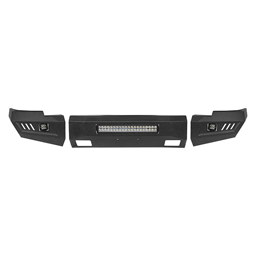 Load image into Gallery viewer, HookeRoad Chevrolet Silverado Front &amp; Rear Bumper for 2007-2013 Chevy Silverado 1500 HookeRoad HE.9021+9025 14
