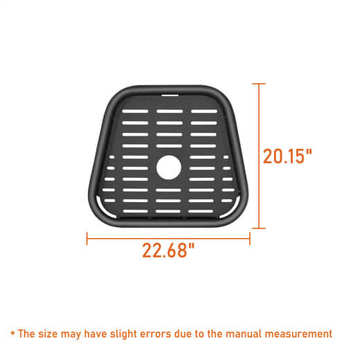 Spare Tire Jeep Wrangler & Bronco Molle Panel Storage Panel For Jeep Wrangler YJ TJ JK 87-18 Ford Bronco 21-23 - Hooke Road b1032s 21