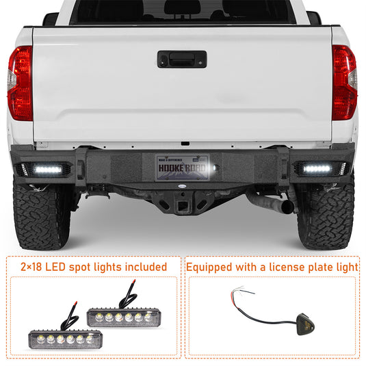 Hooke Road Stag Rear Bumper for 2014-2021 Toyota Tundra b5029s 6