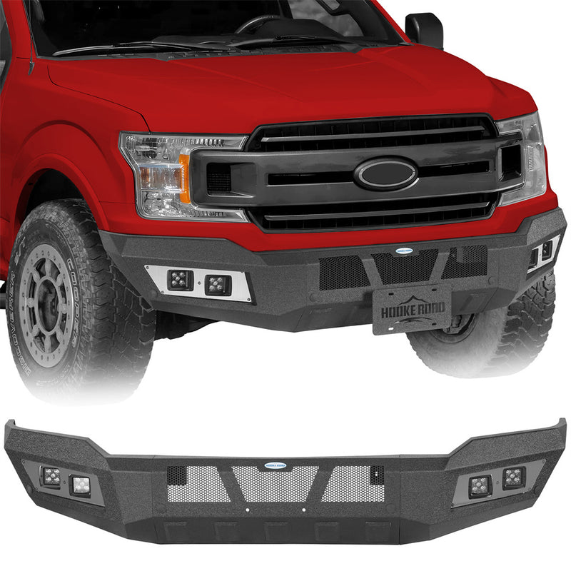 Load image into Gallery viewer, Hooke Road Steel Front Bumper for 2018-2020 Ford F-150 b8264 1

