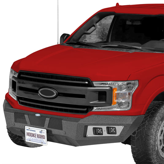 Hooke Road Steel Front Bumper for 2018-2020 Ford F-150 b8264 2