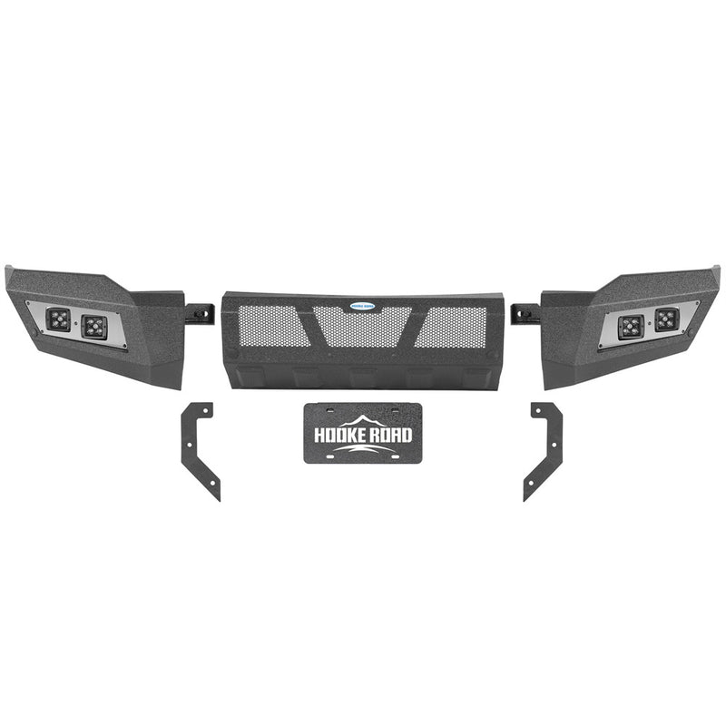 Load image into Gallery viewer, Hooke Road Steel Front Bumper for 2018-2020 Ford F-150 b8264 4
