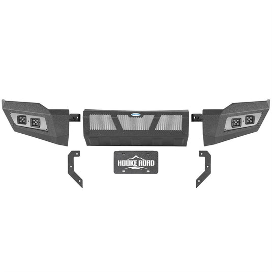 Hooke Road Steel Front Bumper for 2018-2020 Ford F-150 b8264 4