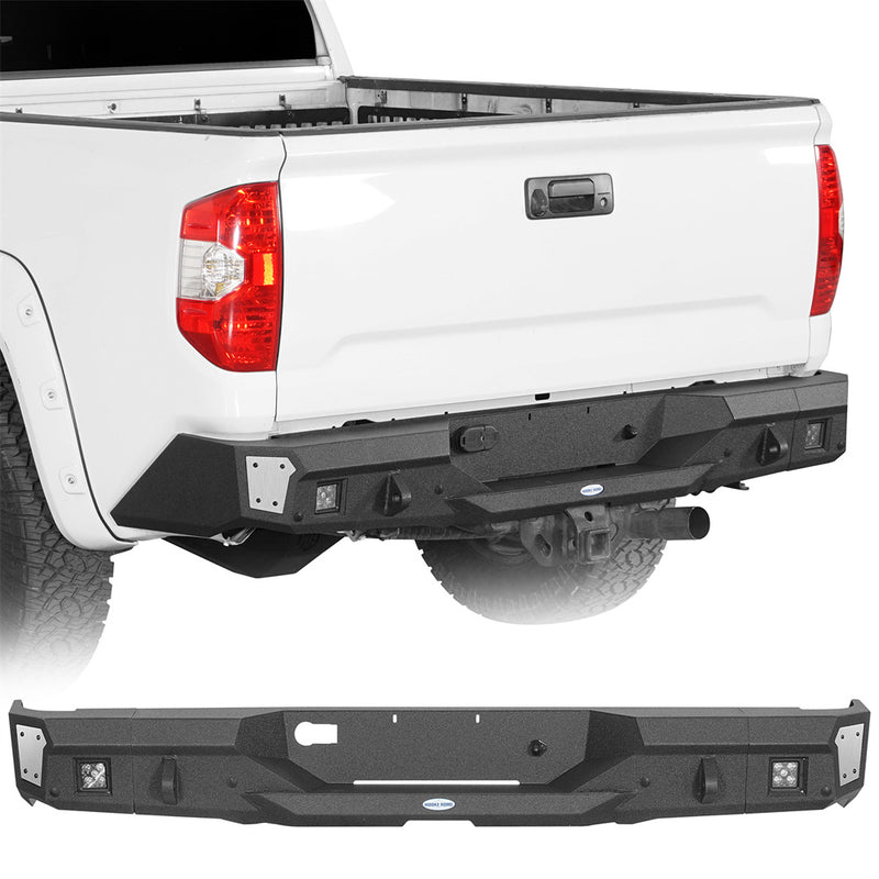 Load image into Gallery viewer, Hooke Road Steel Rear Bumper for 2014-2021 Toyota Tundra b5024 1

