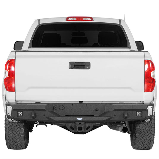 Hooke Road Steel Rear Bumper for 2014-2021 Toyota Tundra b5024 2
