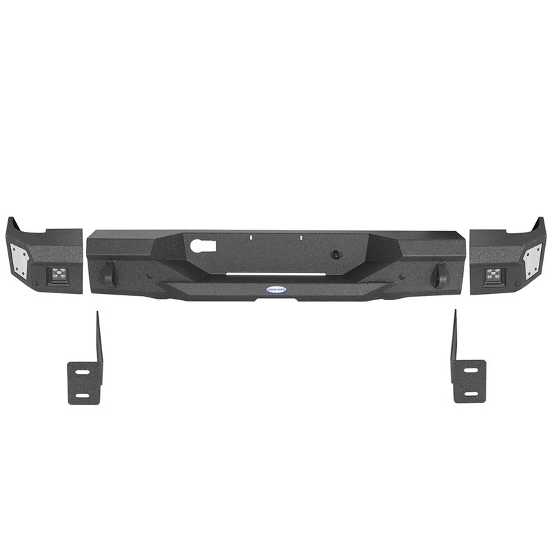 Load image into Gallery viewer, Hooke Road Steel Rear Bumper for 2014-2021 Toyota Tundra b5024 4

