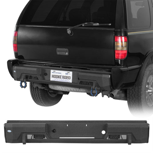 Hooke Road Steel Rear Bumper for 1995-2005 Chevy S10 Blazer b7256 1
