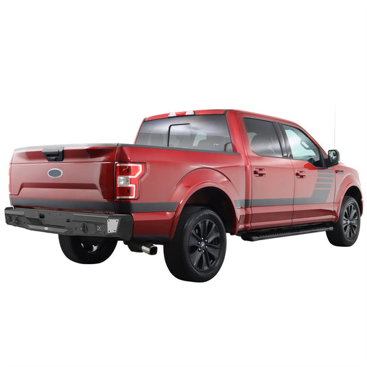 Hooke Road Steel Rear Bumper for 2018-2020 Ford F-150 b8263 3