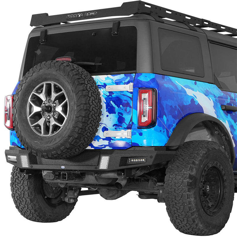 Load image into Gallery viewer, Steel Rear Bumper for 2021-2026 Ford Bronco b8941s 2

