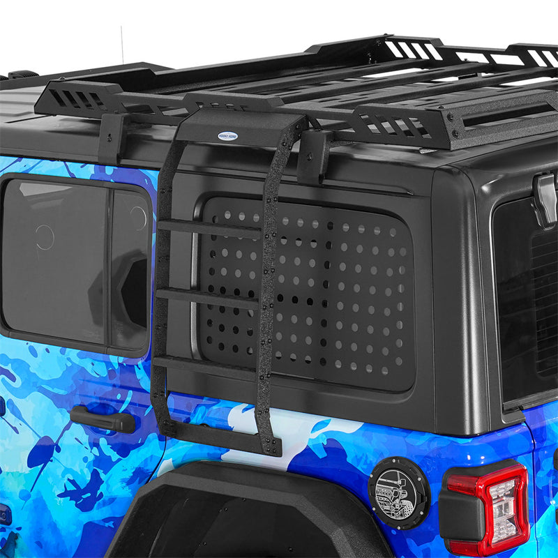 Load image into Gallery viewer, Hooke Road Window Ladder for 2007-2026 Jeep Wrangler JK &amp; Wrangler JL Hardtop b2129s 2

