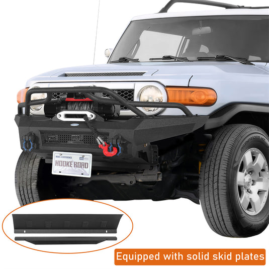 Hooke Road Stubby Front Bumper for 2007-2014 Toyota FJ Cruiser b4901 6