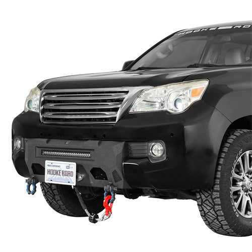 Hooke Road Stubby Front Bumper for 2010-2013 Lexus GX460 b4607s 2