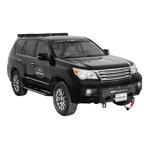Hooke Road Stubby Front Bumper for 2010-2013 Lexus GX460 b4607s 3