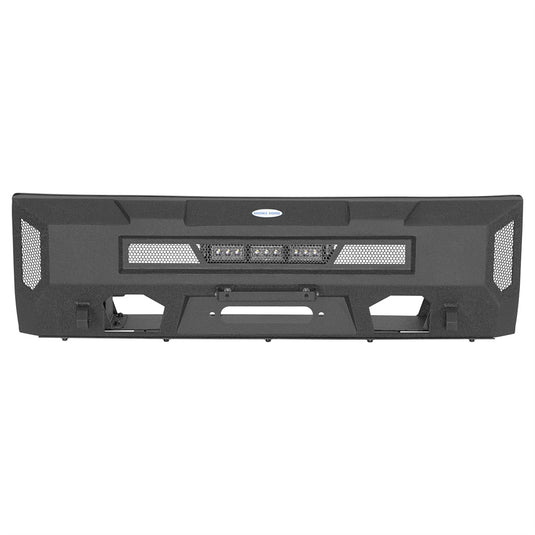 Hooke Road  Stubby Front Bumper for 2014-2021 Toyota Tundra b5022s 4