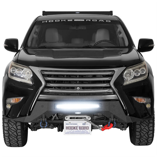 Hooke Road Stubby Front Bumper for 2014-2023 Lexus GX460 b4612 2