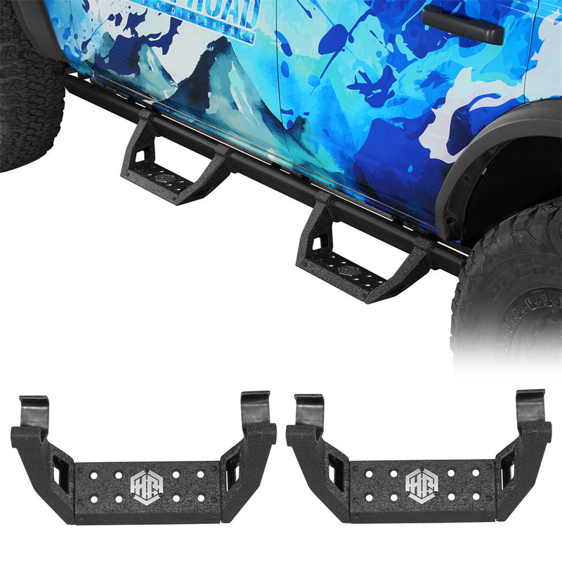 Load image into Gallery viewer, Stubby Side Step for 2021-2026 Ford Bronco &amp; Bronco Raptor Hooke Road b8959s 1
