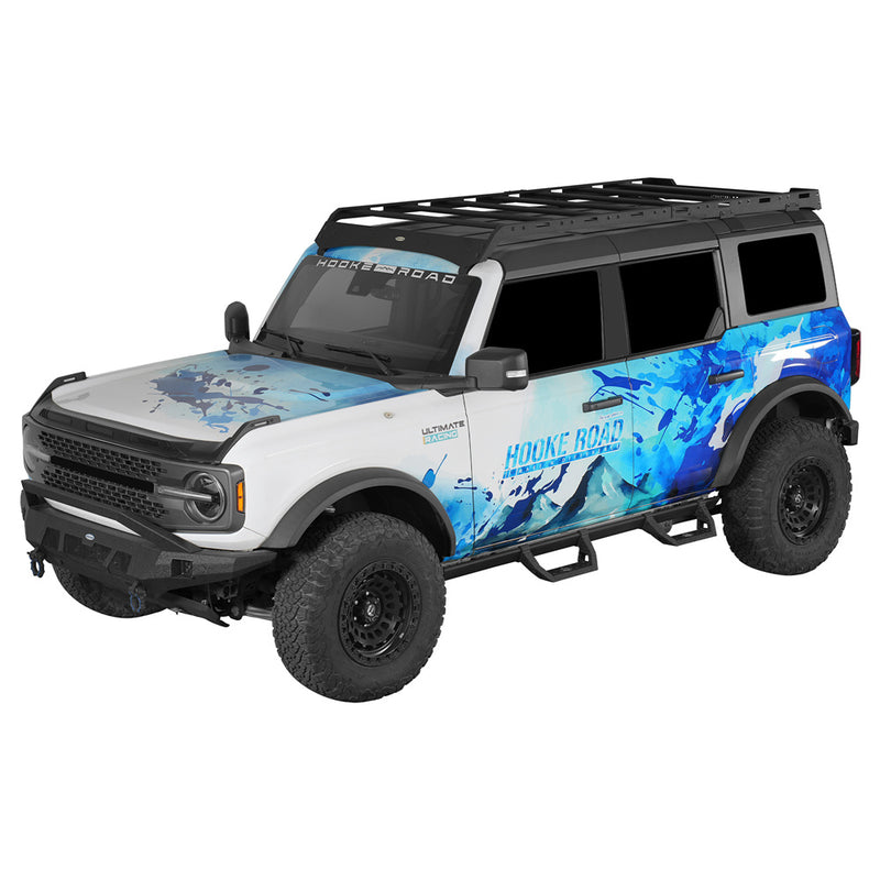 Load image into Gallery viewer, Stubby Side Step for 2021-2026 Ford Bronco &amp; Bronco Raptor Hooke Road b8959s 3
