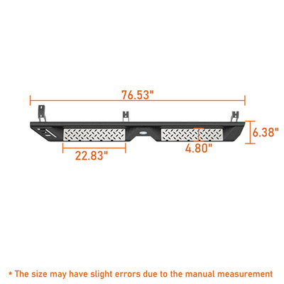 Tacoma Side Steps Bars Running Boards for 2005-2023 Toyota Tacoma